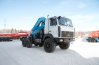 Седельный тягач МАЗ 6425X9 с крано-манипуляторной установкой ИМ-240-04 УСТ
