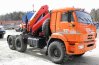 Седельный тягач Камаз с КМУ Palfinger