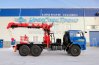Седельный тягач Камаз с манипулятором SamYang HTS 2076
