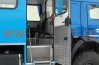 Откидная лестница вахтового автобуса Камаз