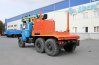 Лесовозный тягач Урал с манипулятором Атлант-90