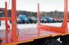 Лесовозная площадка тягача