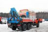 Автофургон Урал с крано-манипуляторной установкой ИМ-95