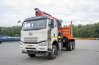 Лесовоз с КМУ ВМ10-74 (VM10L74) FAW CA3250 6х6 КБ 4800
