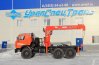 Седельный тягач Камаз с краном манипулятором