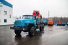 Седельный тягач Урал 4320 с крано-манипуляторной установкой ИТ-200