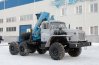 Седельный тягач Урал с КМУ