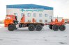 Прицеп-роспуск трубоплетевозный в составе автопоезда с ТПВ Камаз 43118-50