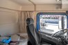 Спальное место в кабине водителя