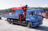 Бортовой Камаз с КМУ Kanglim KS-2056