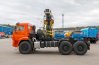 Седельный тягач с КМУ ОМТЛ-120-02 УСТ 5453 Камаз-43118-50