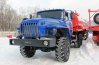 Седельный тягач Урал и полуприцеп цистерна нефтевоз