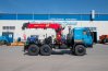 Седельный тягач Урал 5557-80 с краном-манипулятором ИТ-180