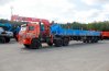 Седельный тягач Камаз с КМУ Kanglim KS1256G-II и бортовый полуприцепом