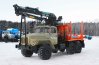 Лесовозный Урал 55571-40 с ГМ СФ-85С