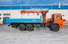 Контейнеровоз с КМУ Kanglim KS-1256G (тросовый) УСТ 5453 Камаз 43118