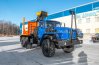 Лесовоз с манипулятором VPL100-76 УСТ 5453 Урал 5557-60Е5 