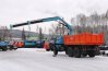 Автомобиль самосвал Урал 4320-72М с краном-манипулятором ИМ-95