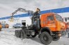 Седельный тягач Камаз с КМУ СФ-85С