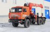 Седельный тягач Камаз с краном манипулятором
