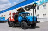 Лесовозный тягачУрал  43204-70 с гидроманипулятором ОМТЛ-97