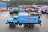 Передвижная авторемонтная мастерская (ПАРМ) на шасси Урал 5557-72М с грузовой платформой и КМУ ИМ-77