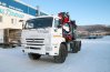 Седельный тягач Камаз 43118-50 с краном-манипулятором ИТ-200