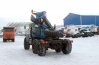 Тягач Урал с краном-манипулятором