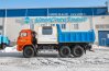 Самосвальный автомобиль Камаз 43118-46 УСТ-5453 с кузовом-фургоном