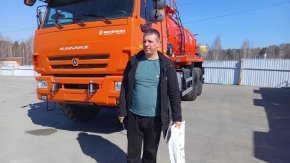 Купил автоцистерну МВ-9+1-ОД КО-510 Камаз 43118-50 (илососная, два отсека)