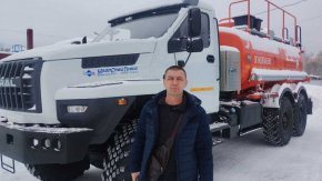 Купил автотопливозаправщик АТЗ-11-2Б Урал NEXT 4320-72 ДОПОГ, УВЭОС