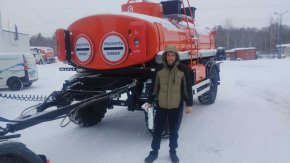 Купил прицеп цистерну ПЦ 10-21У