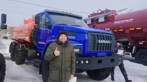 Купил автотопливозаправщик АТЗ-11-2Б Урал NEXT 4320-72 ДОПОГ, УВЭОС