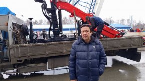 Купил кран-манипулятор ВМ10-74 с грейфером для леса