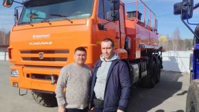 Купил автотопливозаправщик АТЗ-11-2Б Камаз 43118 сп.м. ДОПОГ, УВЭОС