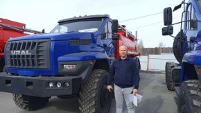 Купил автотопливозаправщик АТЗ-11-2Б Урал NEXT 4320-72 ДОПОГ, УВЭОС