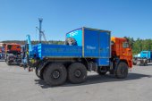 Грузопассажирский автомобиль ГПА 6+2 откр. с КМУ ИМ-25 УСТ 5453 Камаз 43118-50 сп.п.