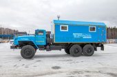 Передвижная мастерская ПАРМ-02 УСТ 5453 Урал 4320-61Е5