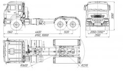 Автомобиль - тягач седельный