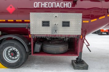 Размещение запасного колеса