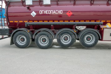 Односкатная ошиновка, оси SAF