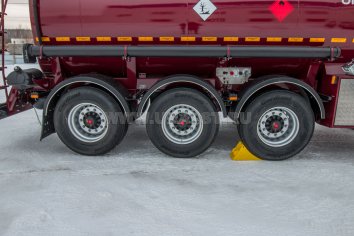 Односкатная ошиновка, оси SAF