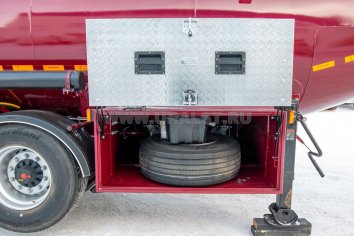 Размещение запасного колеса