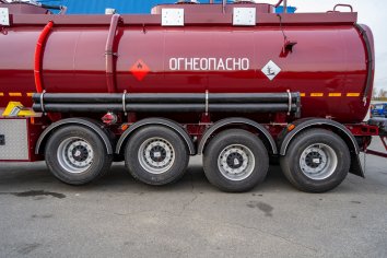 Односкатная ошиновка, оси SAF