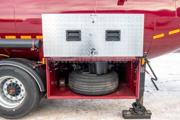 Размещение запасного колеса