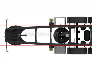Рама полуприцепа