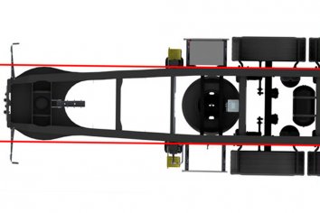 Рама полуприцепа