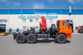 Седельный тягач с КМУ ИМ-320 УСТ 5453 Камаз 43118