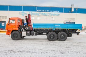 Автомобиль бортовой с КМУ ИМ-150N УСТ 5453 Камаз 43118-50