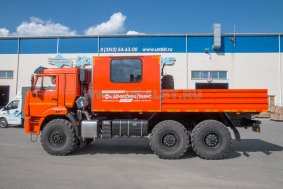 Автобус грузопассажирский ГПА 6+2 откр. УСТ 5453 Камаз 43118-50сп.м. базовый